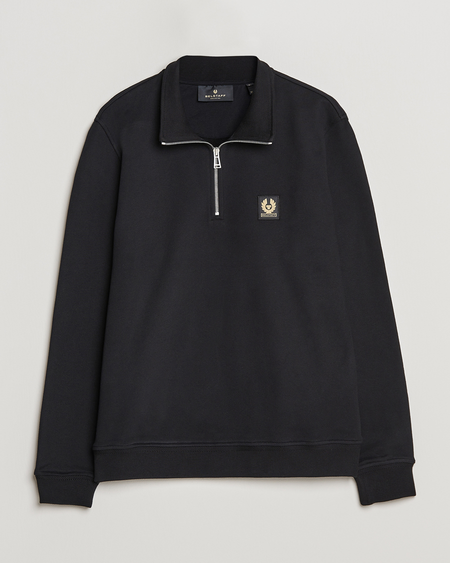 Homme | Pulls Et Tricots | Belstaff | Signature Half Zip Sweatshirt Black