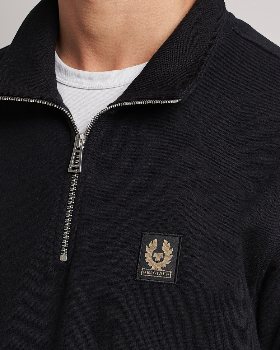 Homme | Pulls Et Tricots | Belstaff | Signature Half Zip Sweatshirt Black
