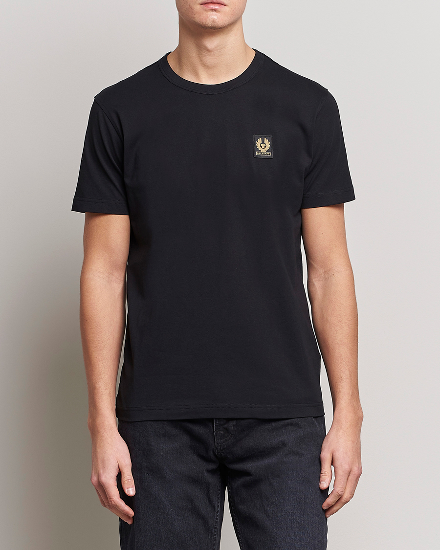 Homme | T-shirts | Belstaff | Cotton Logo T-Shirt BLACK