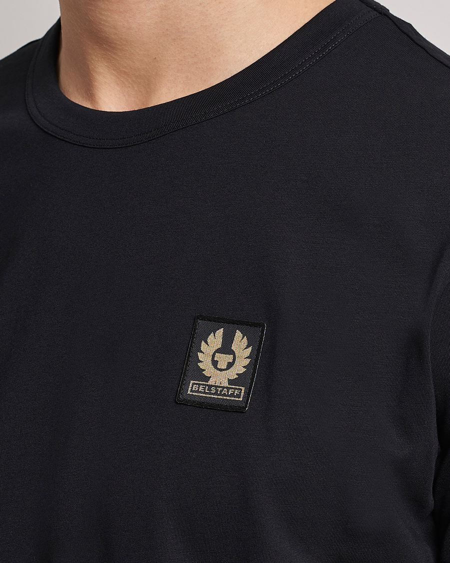 Homme | T-shirts | Belstaff | Cotton Logo T-Shirt BLACK