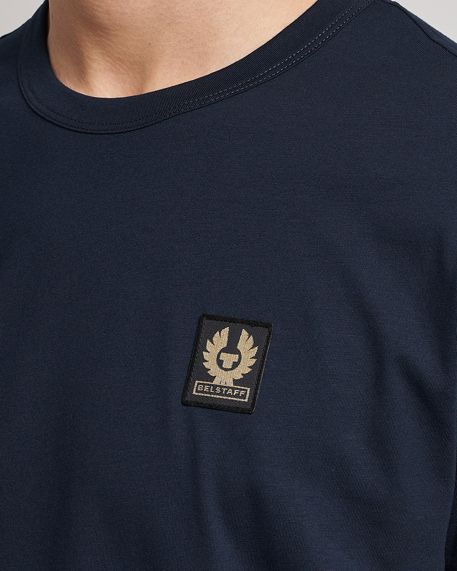 Homme | T-shirts | Belstaff | Cotton Logo T-Shirt Dark Ink