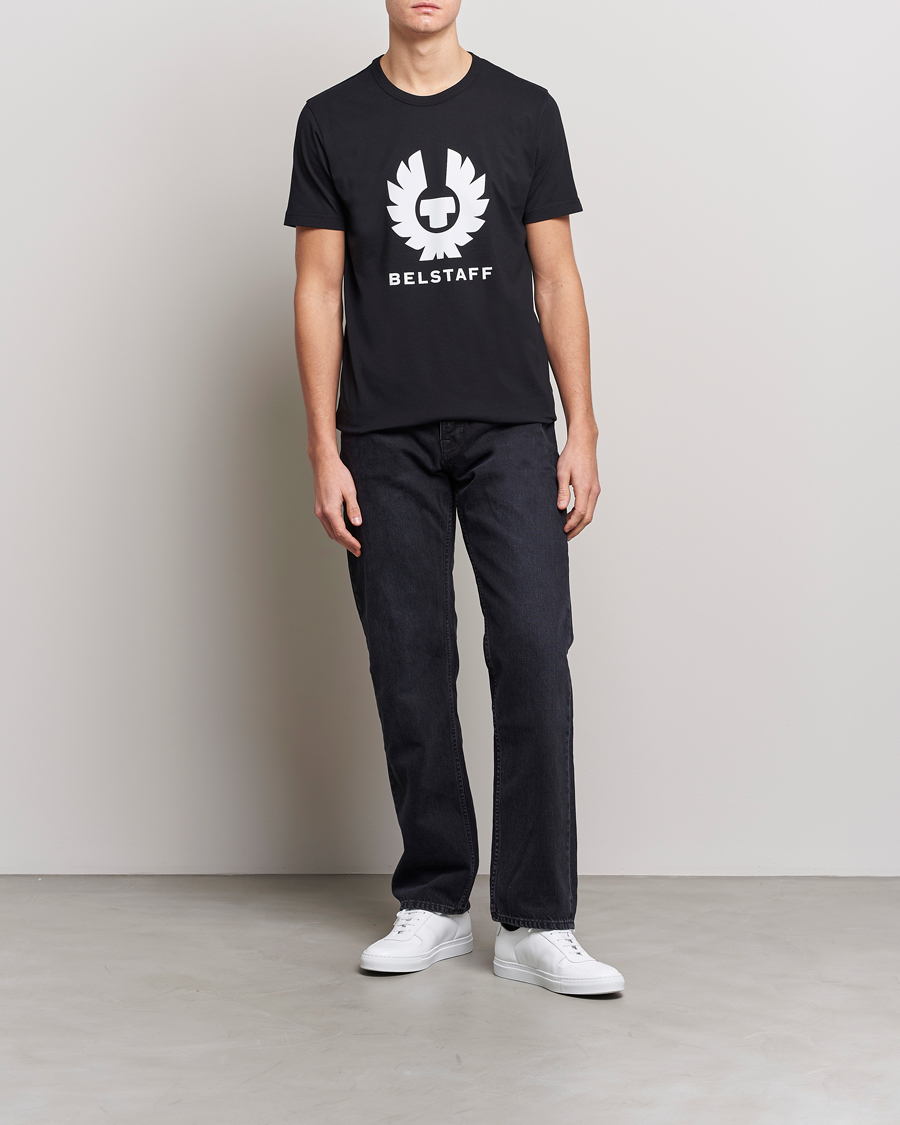 Homme | T-shirts | Belstaff | Phoenix Logo T-Shirt Black