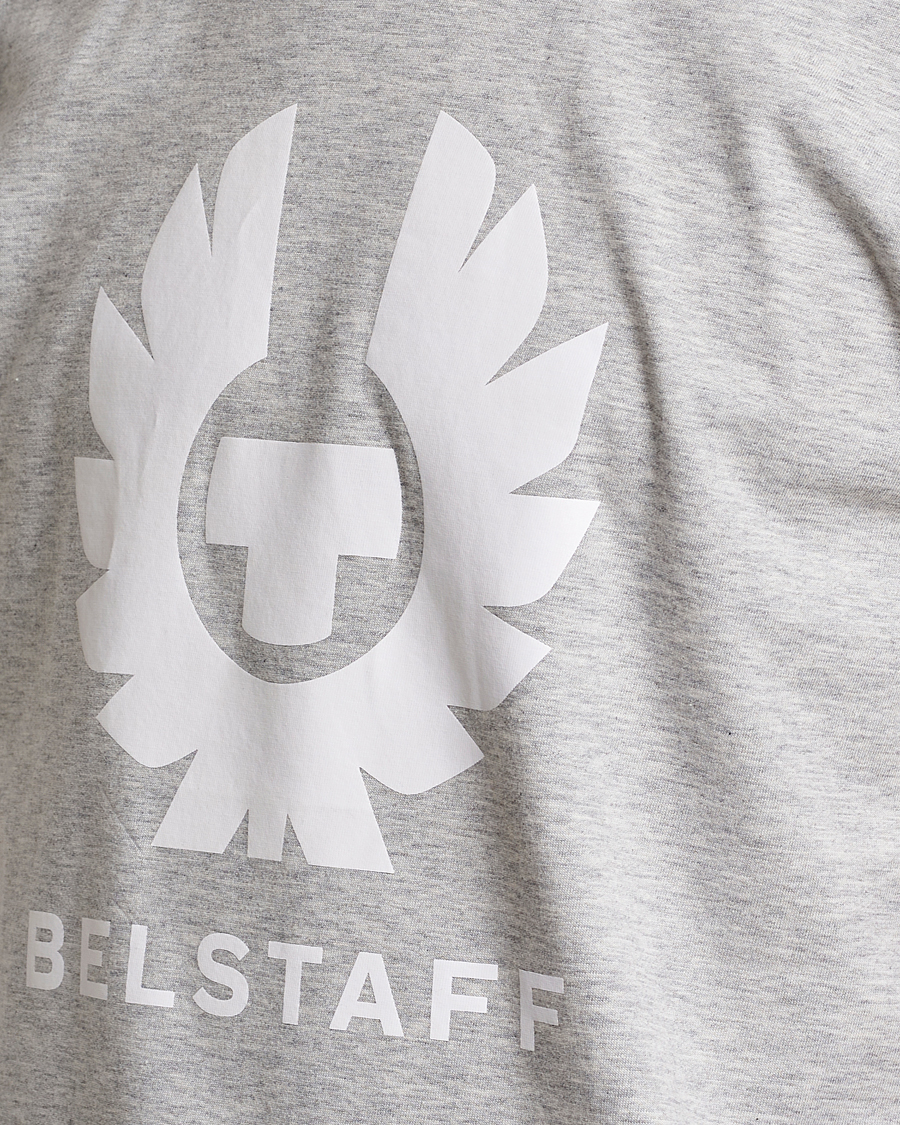 Homme | T-shirts | Belstaff | Phoenix Logo T-Shirt Old Silver Heather