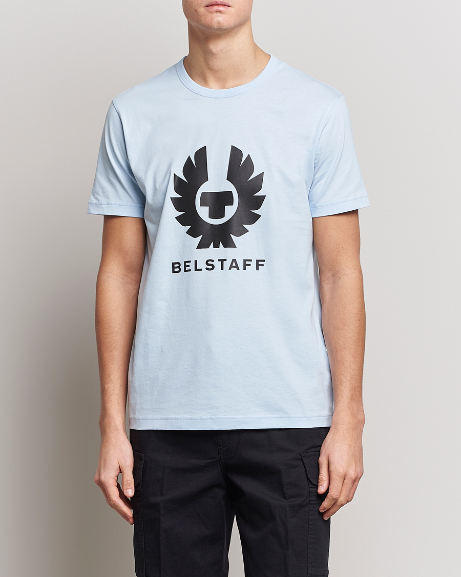 Homme | T-shirts | Belstaff | Phoenix Logo T-Shirt Sky Blue