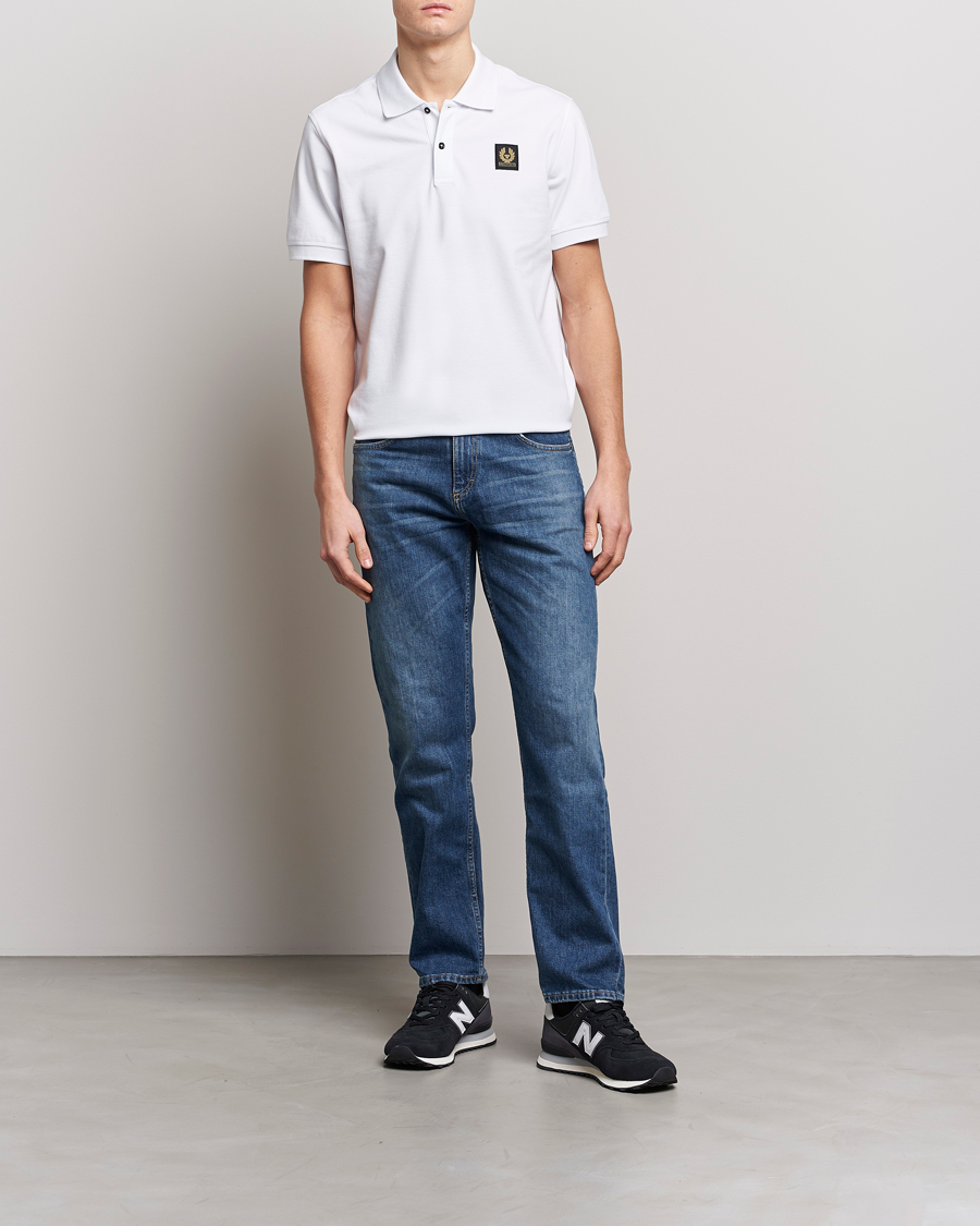 Homme | Polos | Belstaff | Polo White