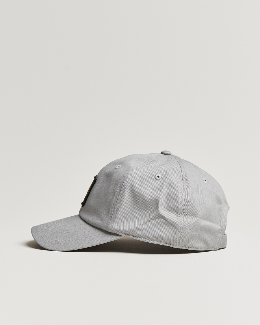 Homme | Belstaff Phoenix Logo Cap Pearl Grey | Belstaff | Phoenix Logo Cap Pearl Grey