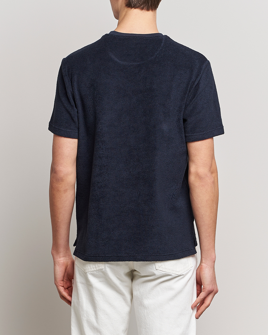 Homme | T-shirts | Belstaff | Turret Terry Logo T-Shirt Dark Ink