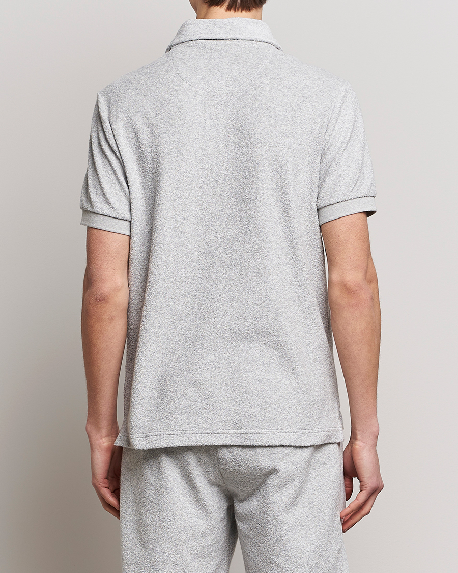 Homme | Polos | Belstaff | Tether Terry Polo Old Silver Heather
