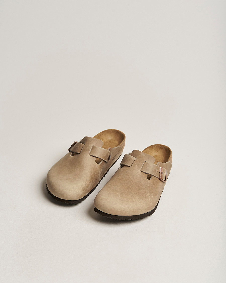 Homme | Sections | BIRKENSTOCK | Boston Classic Footbed Tobacco Oiled Leather