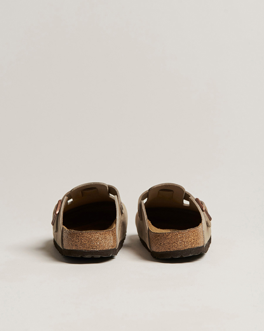 Homme | Sandales Et Mules | BIRKENSTOCK | Boston Classic Footbed Tabacco Oiled Leather