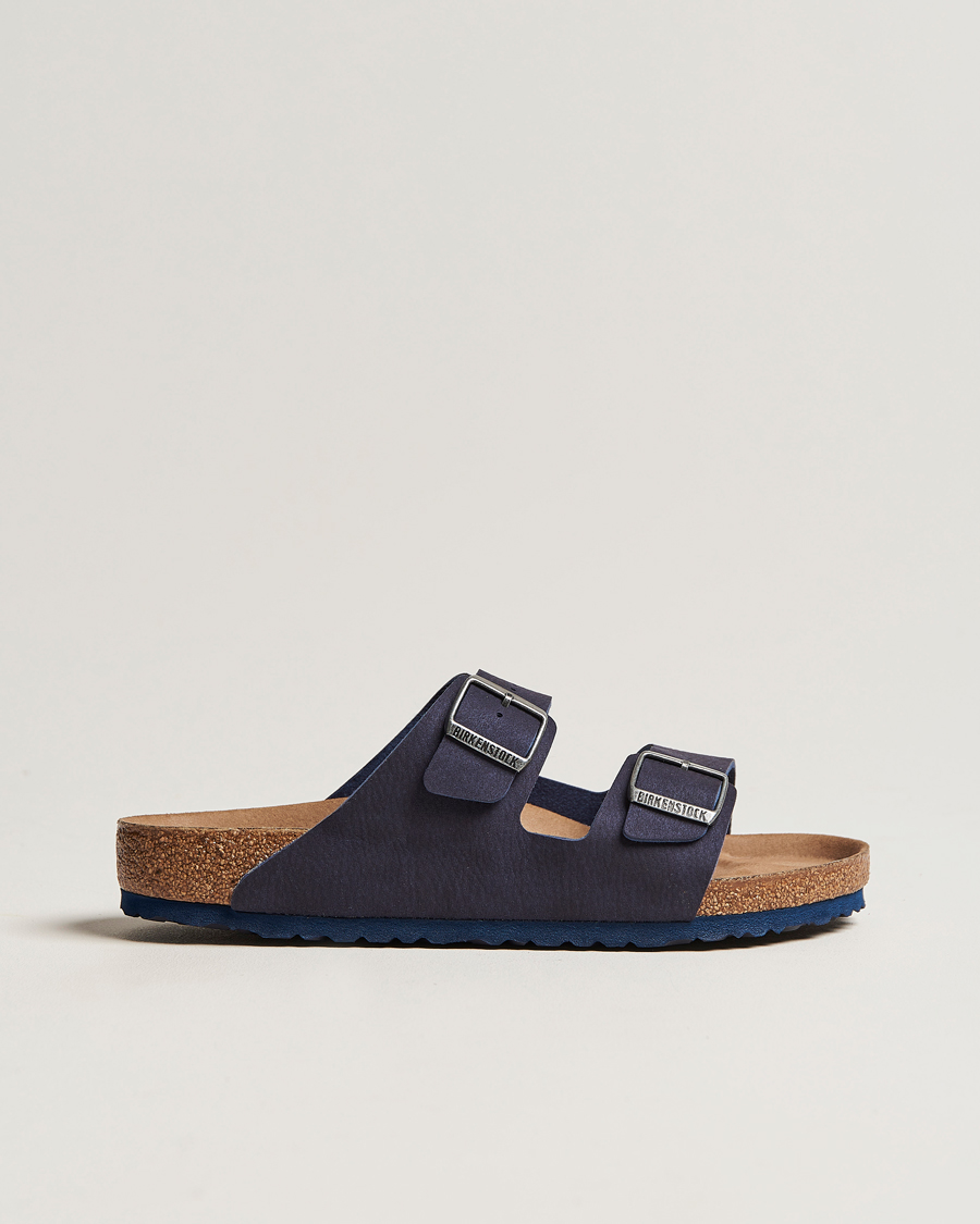 Homme | Sandales Et Mules | BIRKENSTOCK | Arizona Classic Vegan Indigo Blue