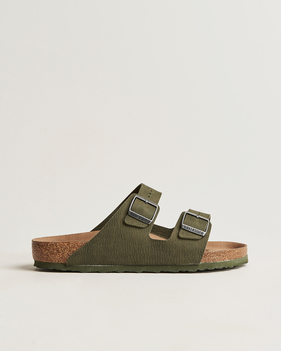 Homme | Sandales Et Mules | BIRKENSTOCK | Arizona Classic Vegan Thyme Green