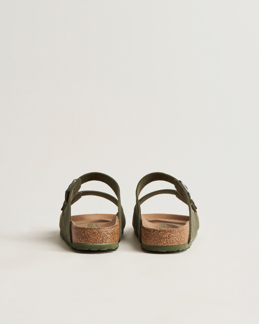 Homme | Sandales Et Mules | BIRKENSTOCK | Arizona Classic Vegan Thyme Green