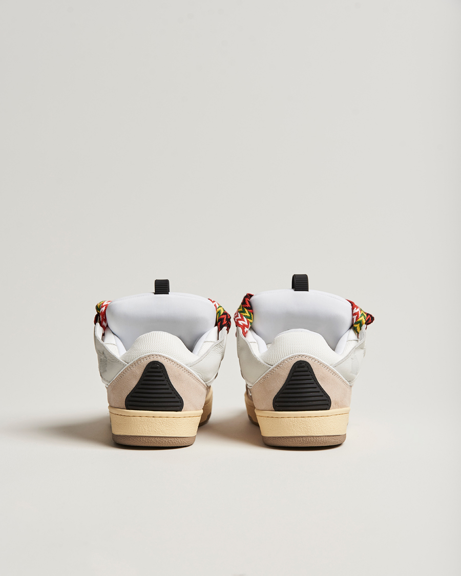 Homme | Lanvin Curb Sneakers White | Lanvin | Curb Sneakers White