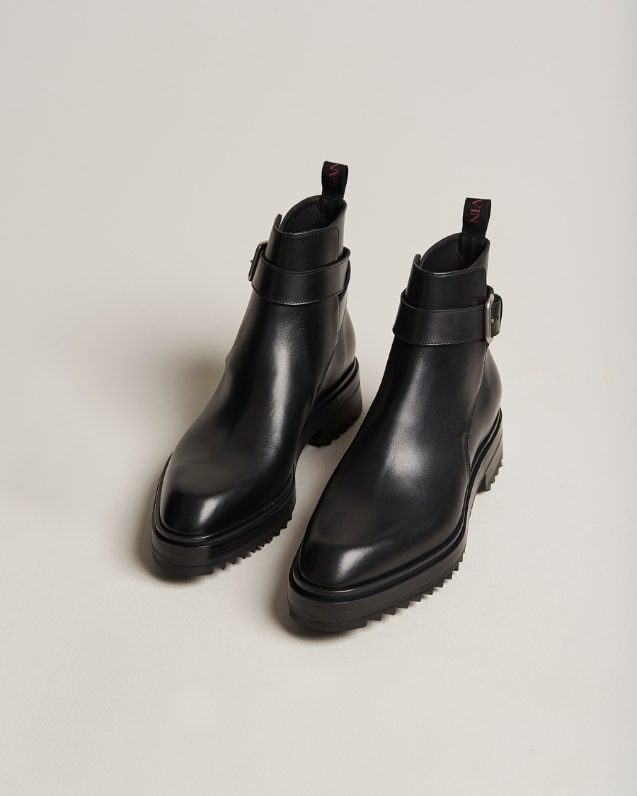 Homme | Lanvin Ankle Boots Black Calf | Lanvin | Ankle Boots Black Calf