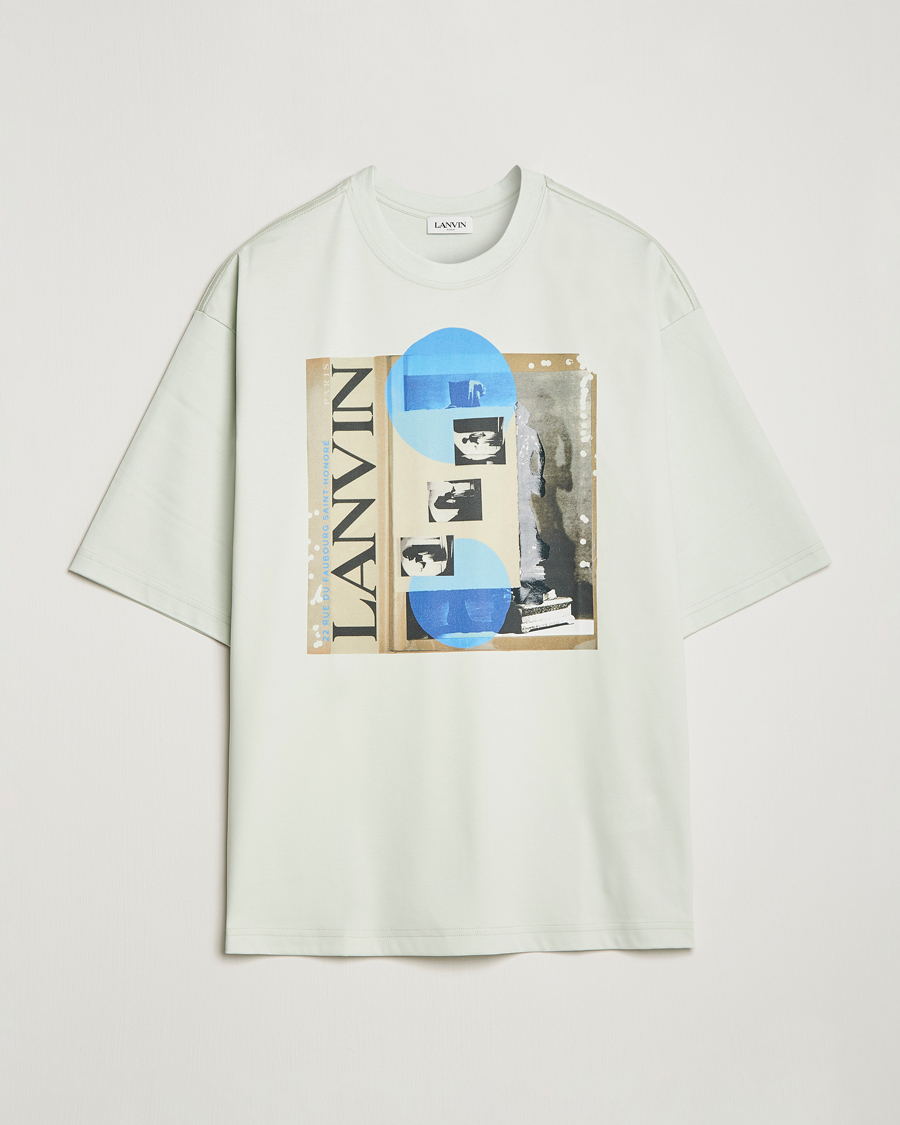 Homme | T-shirts | Lanvin | Graphic Print T-Shirt Sage