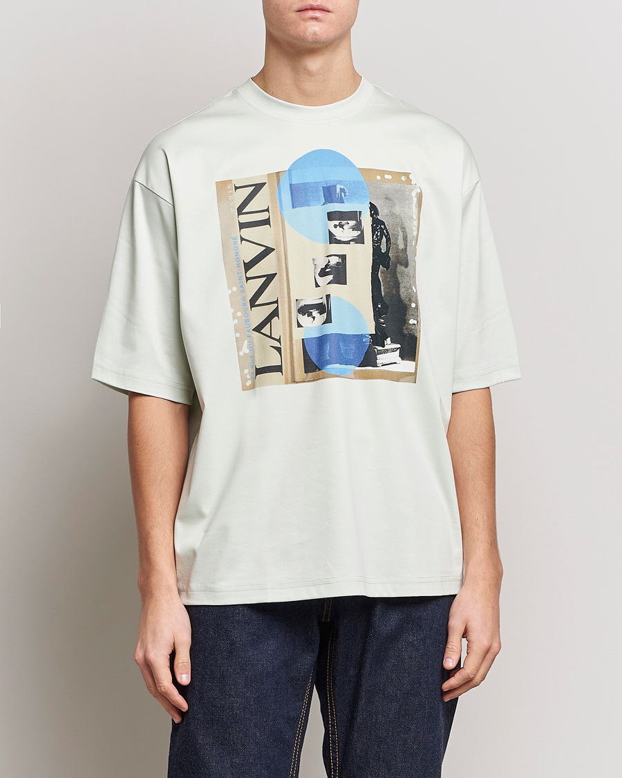Homme | T-shirts | Lanvin | Graphic Print T-Shirt Sage