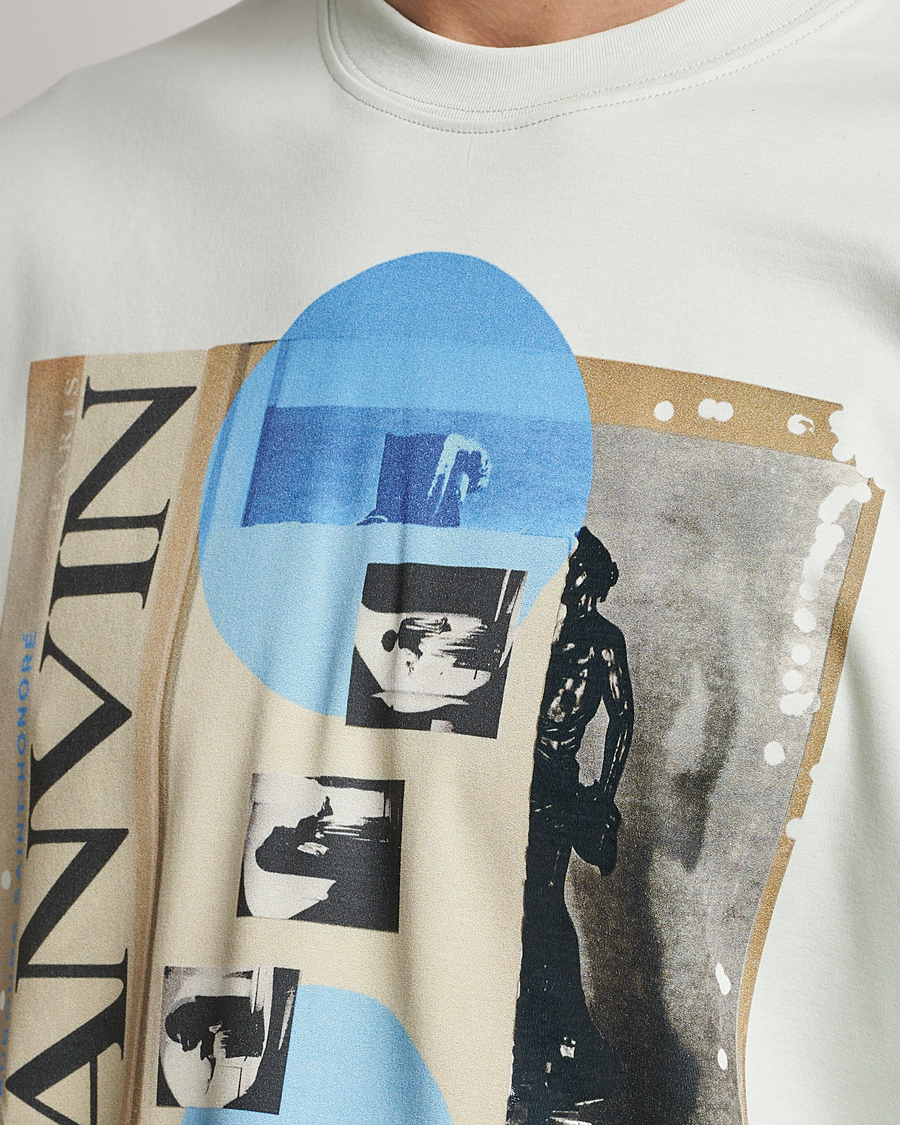 Homme | T-shirts | Lanvin | Graphic Print T-Shirt Sage