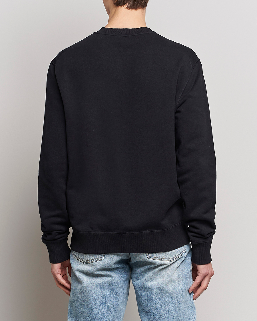 Homme | Pulls Et Tricots | Lanvin | Logo Embroidered Sweatshirt Black