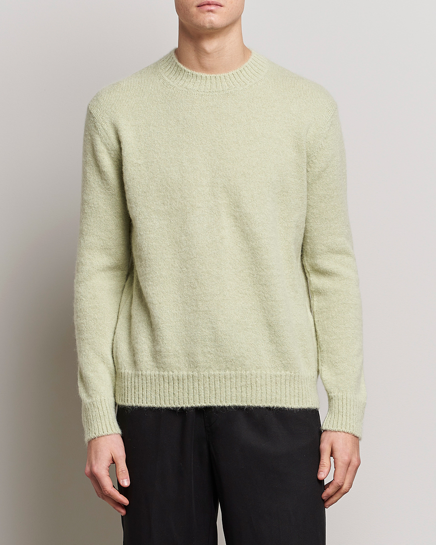 Homme | Pulls Et Tricots | Lanvin | Brushed Mohair Sweater Sage