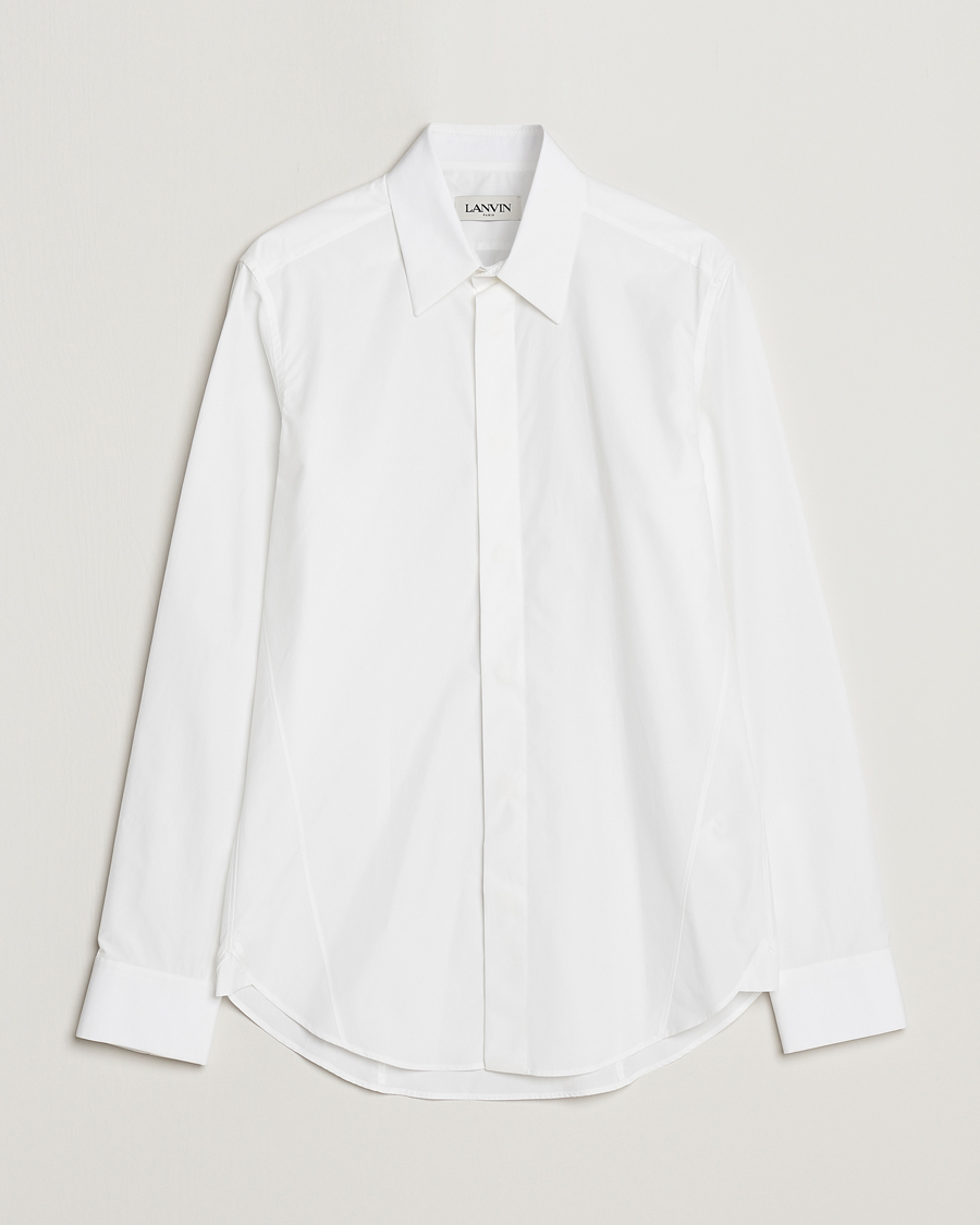 Homme | Chemises | Lanvin | Slim Fit Poplin Shirt White