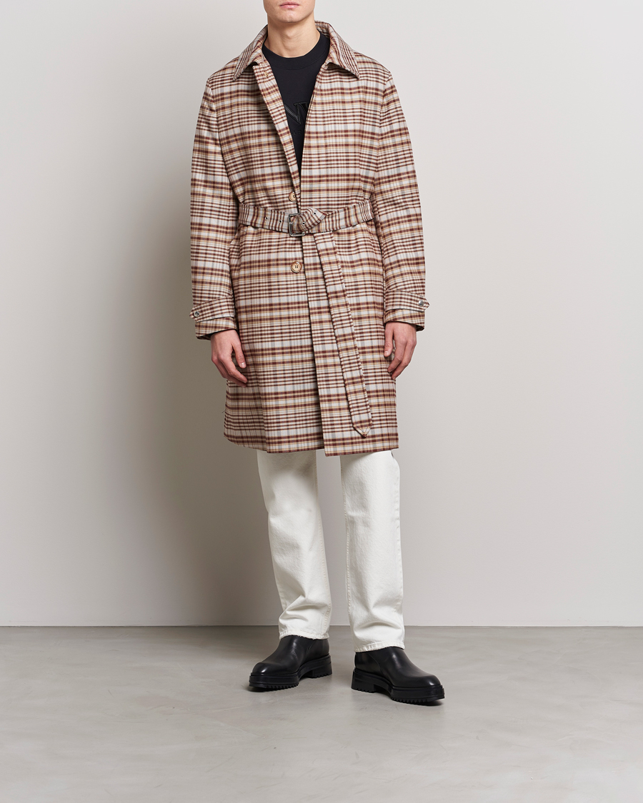 Homme | Manteaux Et Vestes | Lanvin | Belted Coat Tan