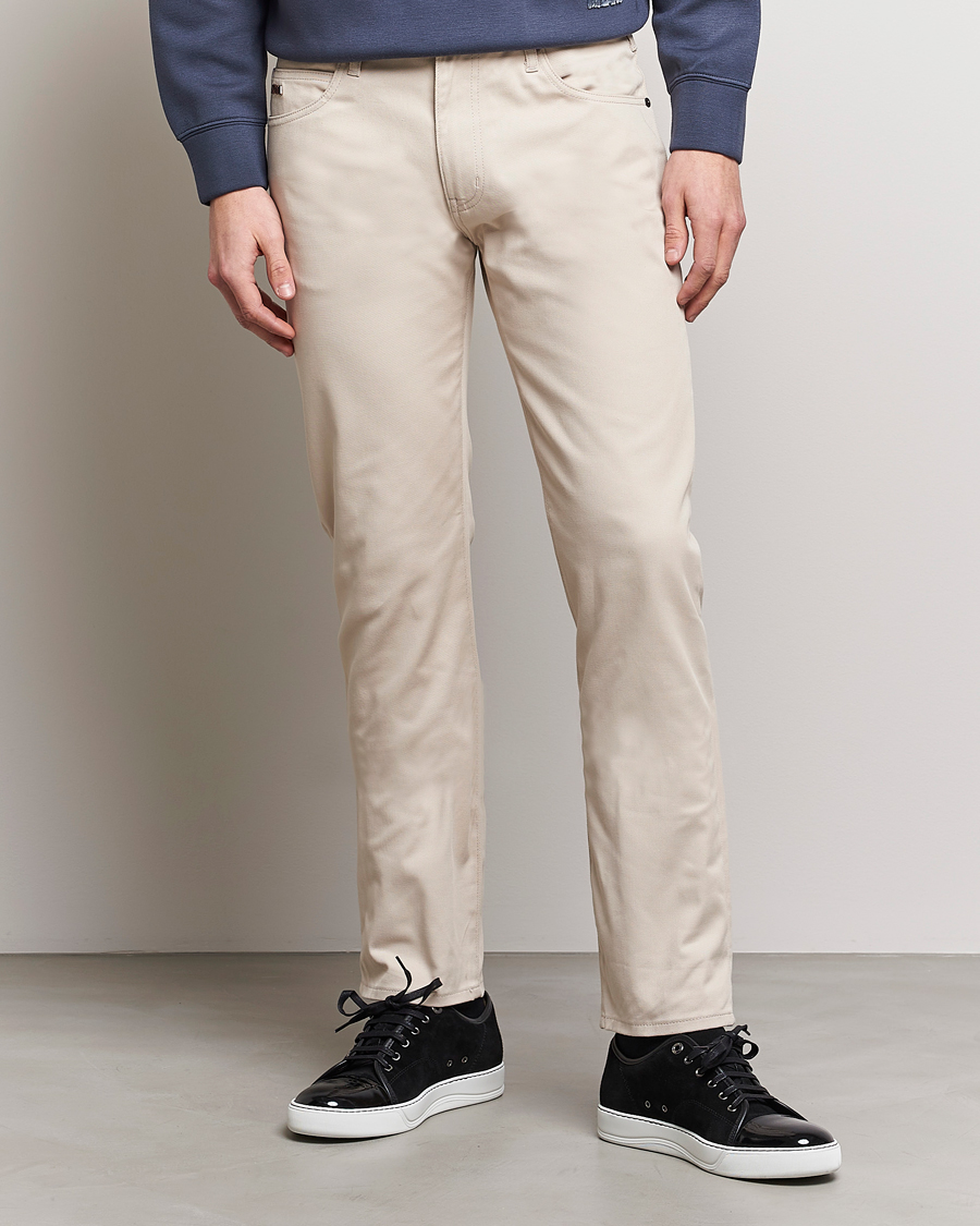 Homme | Jeans | Emporio Armani | 5-Pocket Jeans Beige