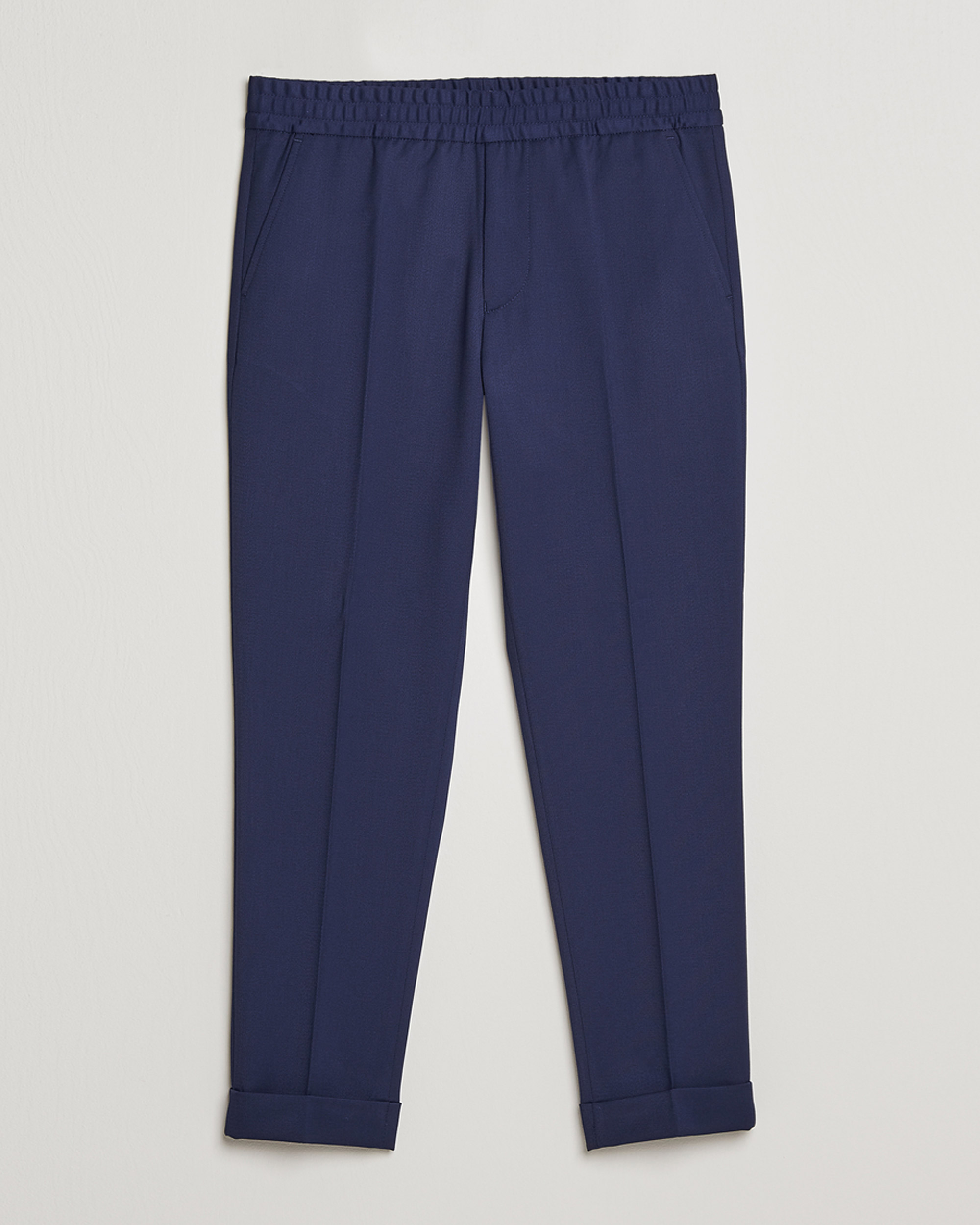 Homme | Pantalons | Filippa K | Terry Cropped Trousers French Navy