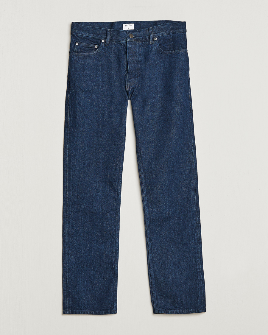 Homme | Jeans | Filippa K | Loose Straight Jeans Ocean