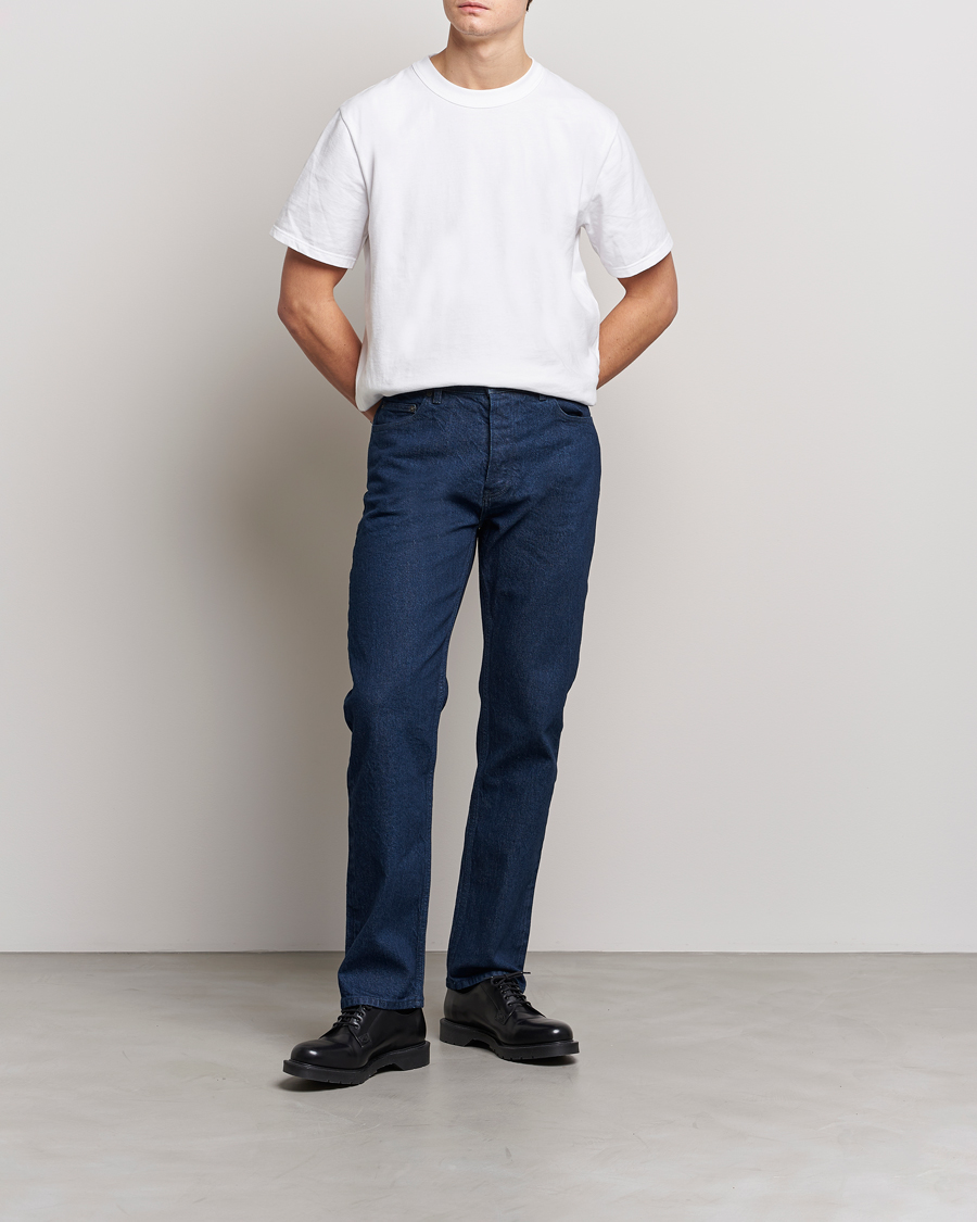 Homme | Jeans | Filippa K | Loose Straight Jeans Ocean