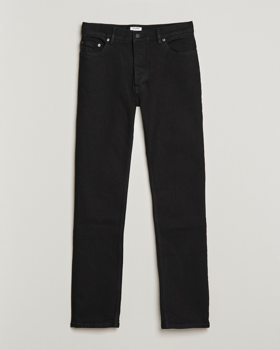 Homme | Jeans | Filippa K | Loose Straight Jeans Night