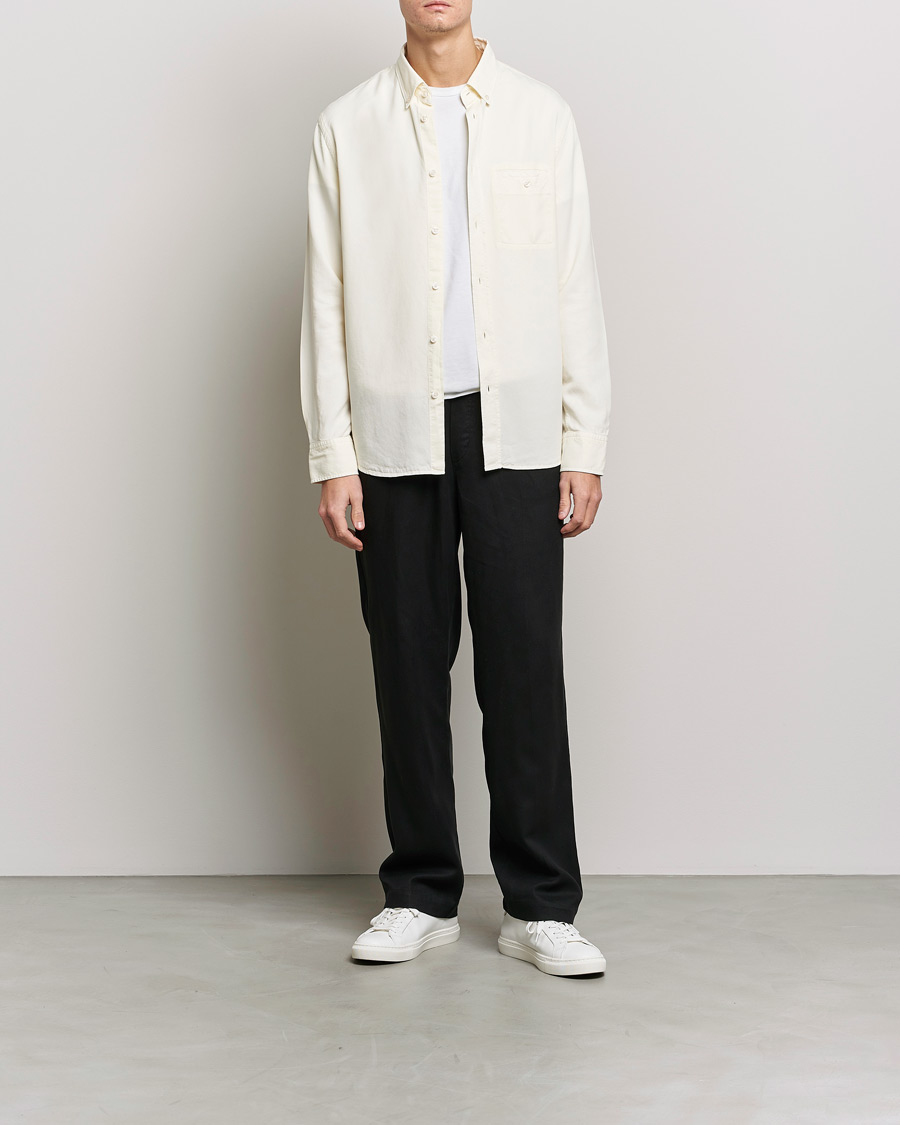 Homme | Chemises | Filippa K | Zachary Lyocell Shirt Beige