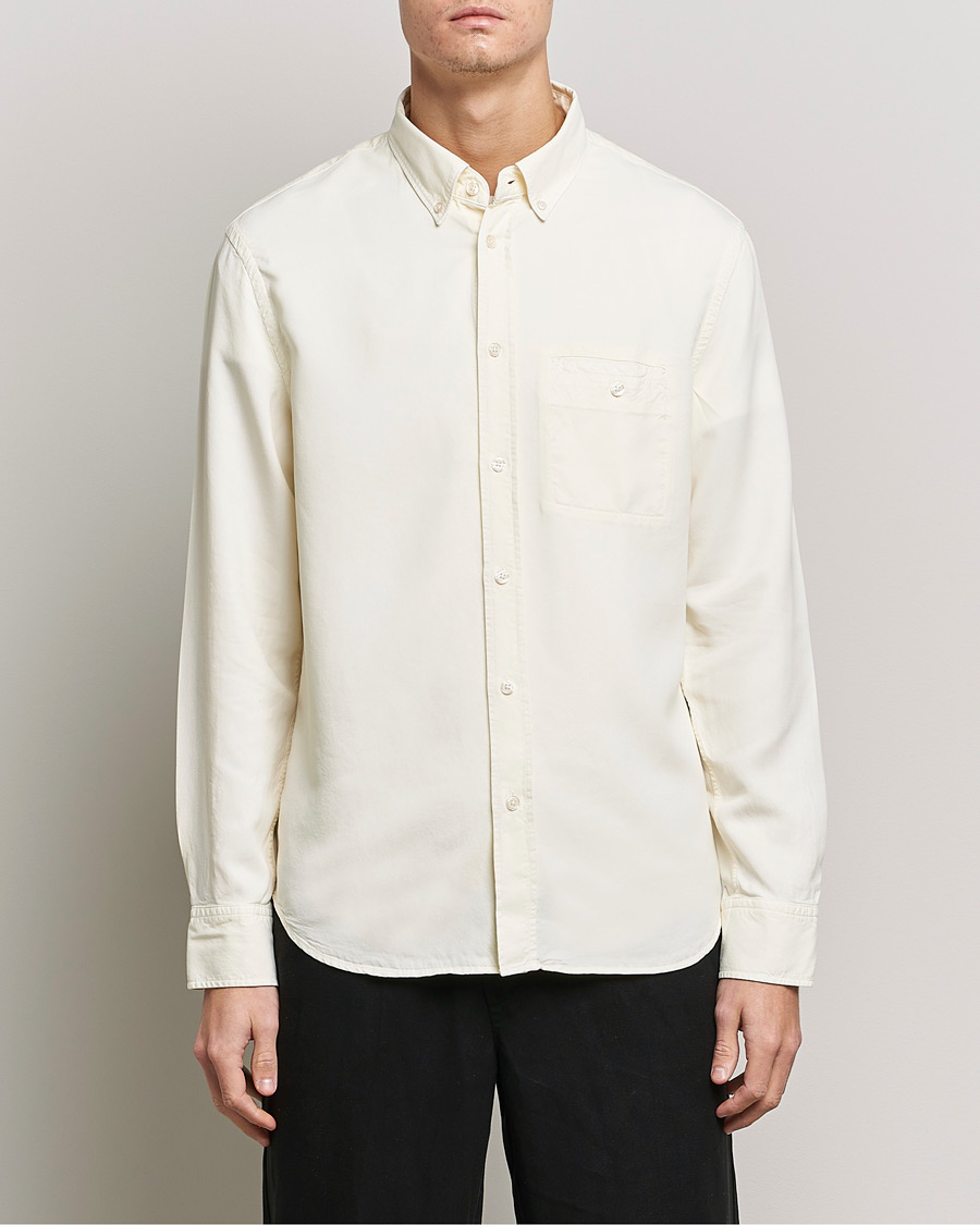 Homme | Chemises | Filippa K | Zachary Lyocell Shirt Beige