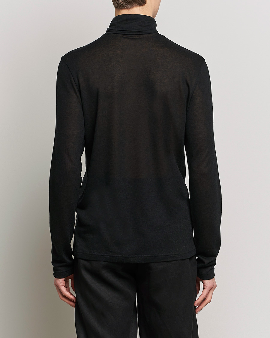 Homme | Pulls Et Tricots | Filippa K | Jersey Lyocell Turtleneck Black
