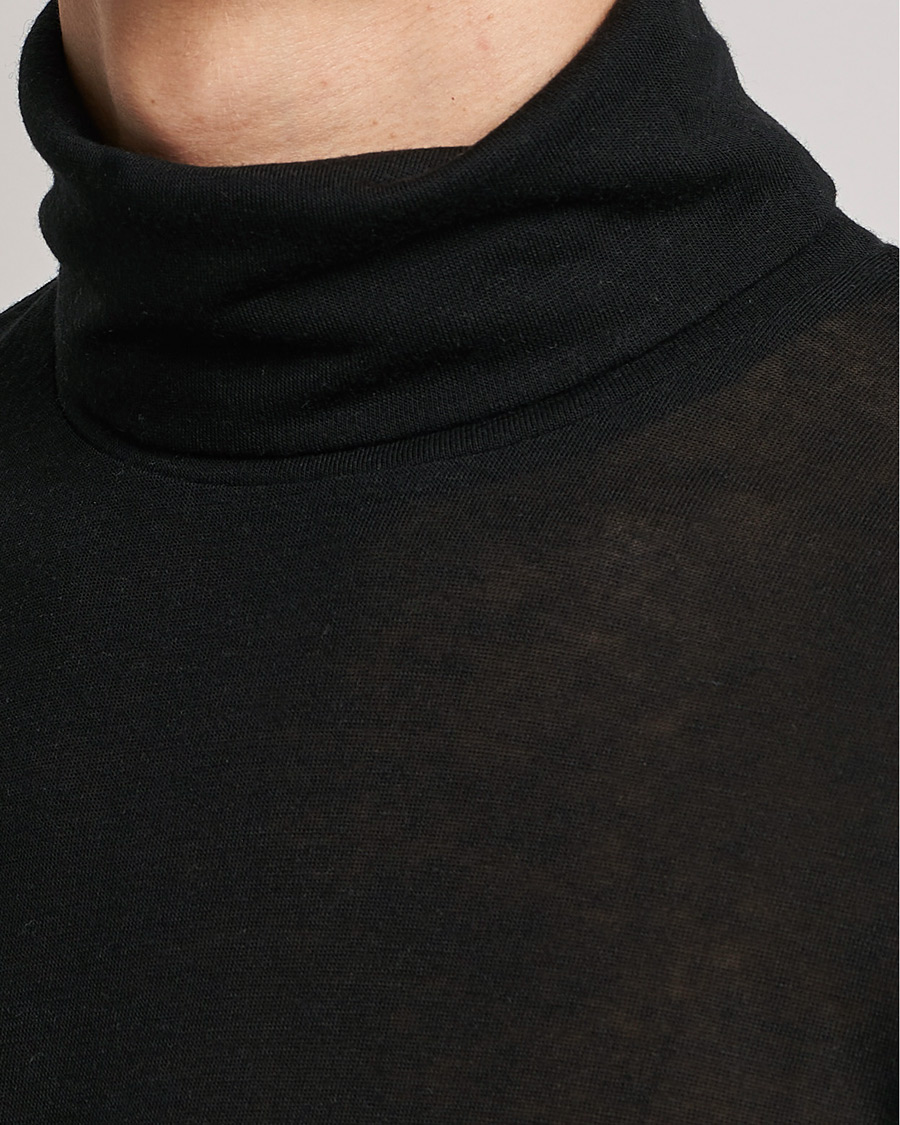 Homme | Pulls Et Tricots | Filippa K | Jersey Lyocell Turtleneck Black