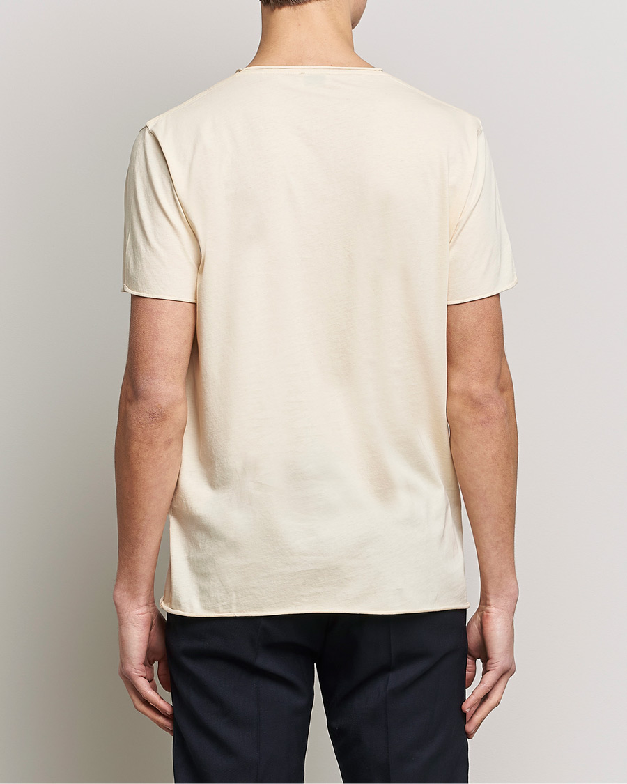 Homme | T-shirts | Filippa K | Roll Neck Tee Vanilla
