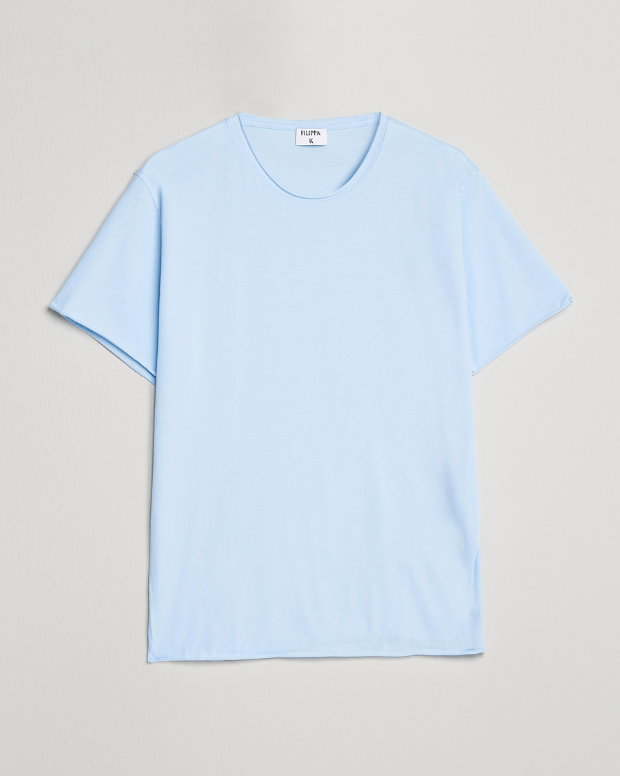 Homme | T-shirts | Filippa K | Roll Neck Tee Pastell