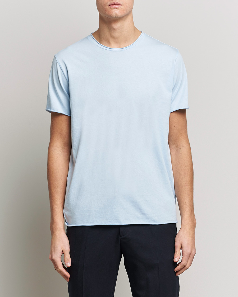 Homme | T-shirts | Filippa K | Roll Neck Tee Pastell