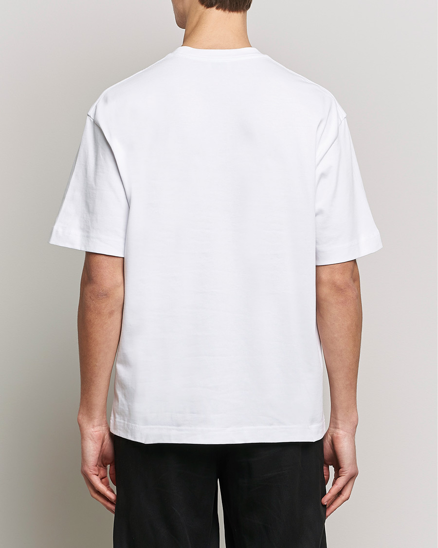 Homme | T-shirts | Filippa K | Heavy Cotton Crew Neck T-Shirt White