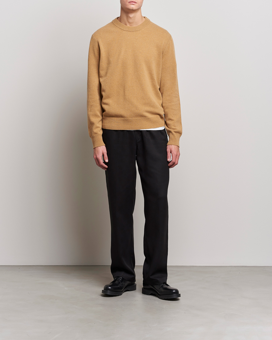 Homme | Pulls Et Tricots | Filippa K | Relaxed Wool Sweater Butterscotch