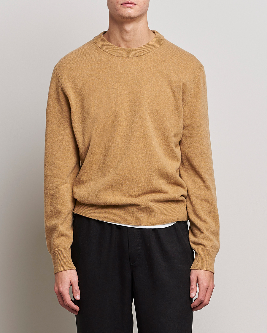 Homme | Pulls Et Tricots | Filippa K | Relaxed Wool Sweater Butterscotch