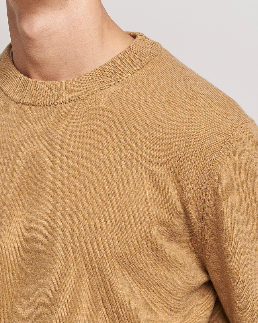 Homme | Pulls Et Tricots | Filippa K | Relaxed Wool Sweater Butterscotch
