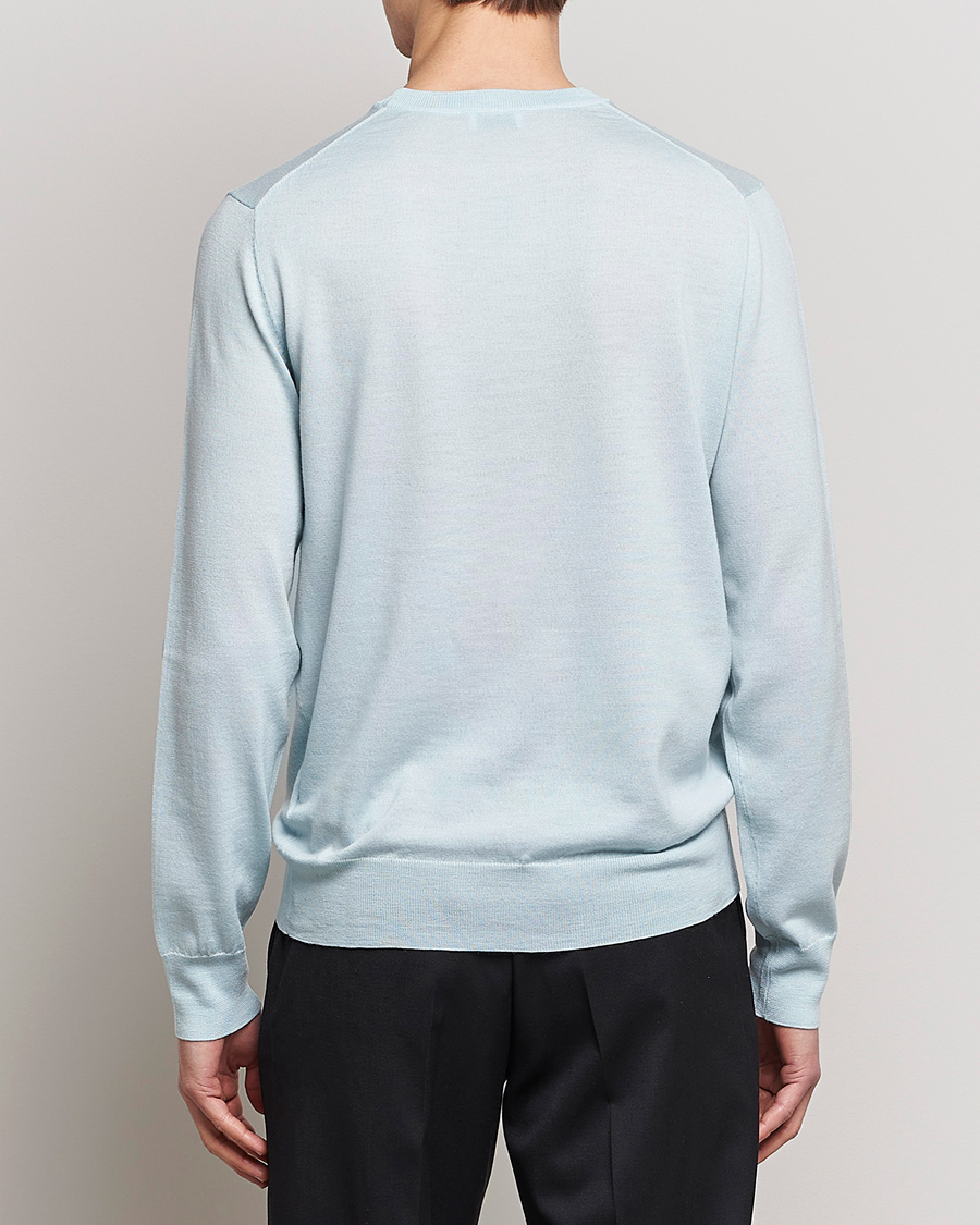 Homme | Pulls Et Tricots | Filippa K | Merino Sweater Aqua
