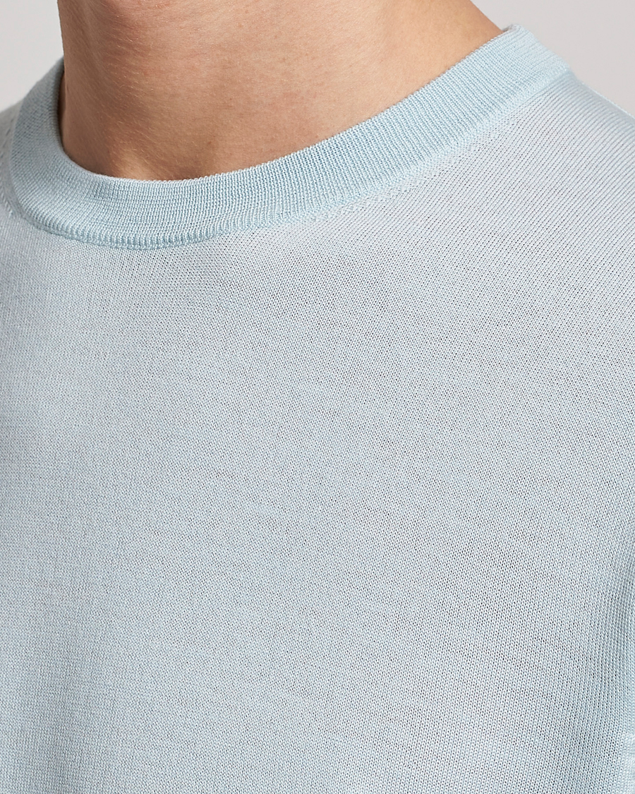 Homme | Pulls Et Tricots | Filippa K | Merino Sweater Aqua