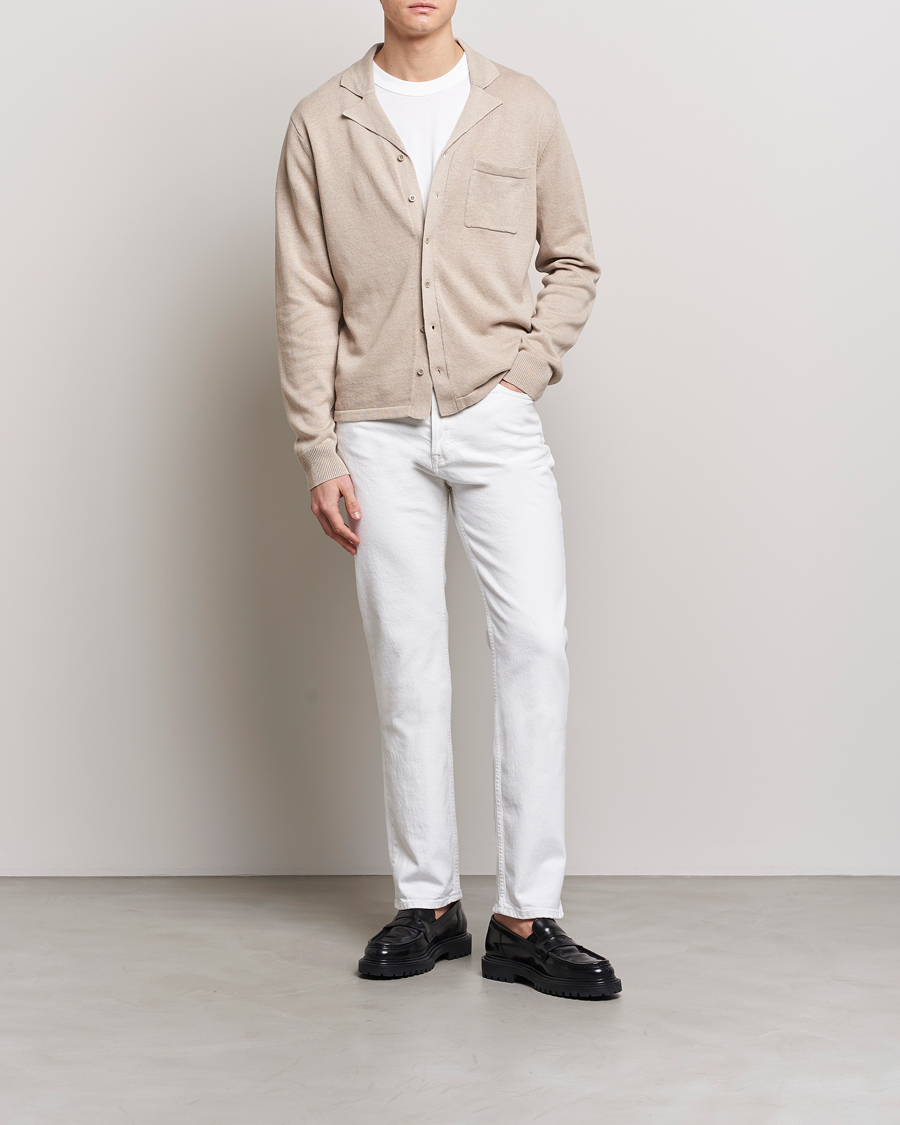 Homme | Jeans | Filippa K | Classic Straight Jeans Washed White