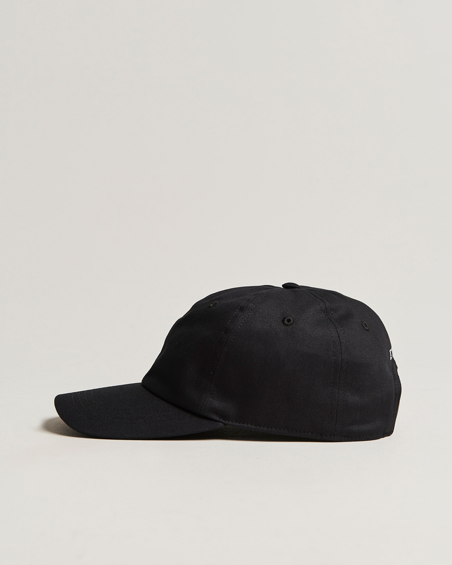 Homme | Eton Cotton Baseball Cap Black | Eton | Cotton Baseball Cap Black