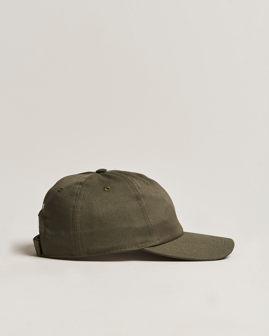 Homme | Eton Cotton Baseball Cap Green | Eton | Cotton Baseball Cap Green