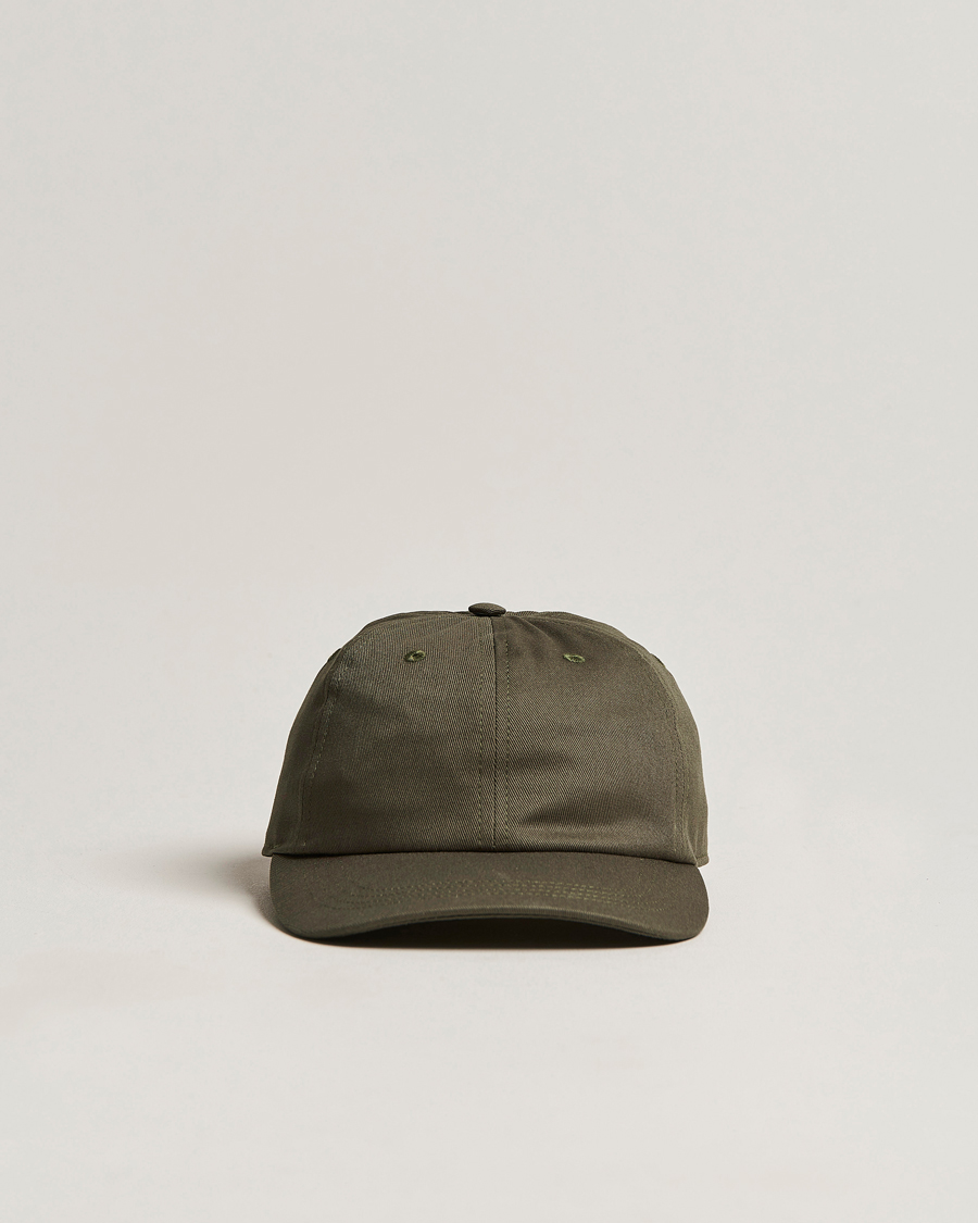 Homme | Eton Cotton Baseball Cap Green | Eton | Cotton Baseball Cap Green