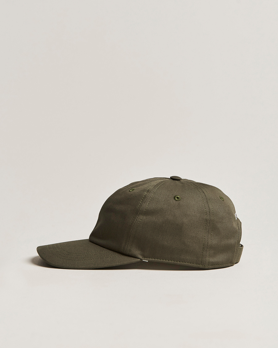 Homme | Eton Cotton Baseball Cap Green | Eton | Cotton Baseball Cap Green