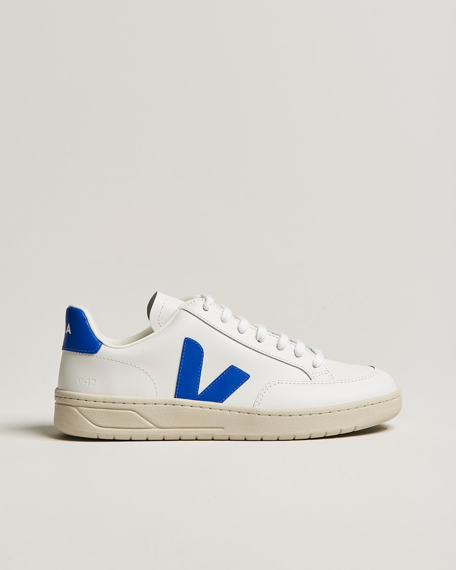 Homme | Veja V-12 Sneaker Extra White/Paros | Veja | V-12 Sneaker Extra White/Paros